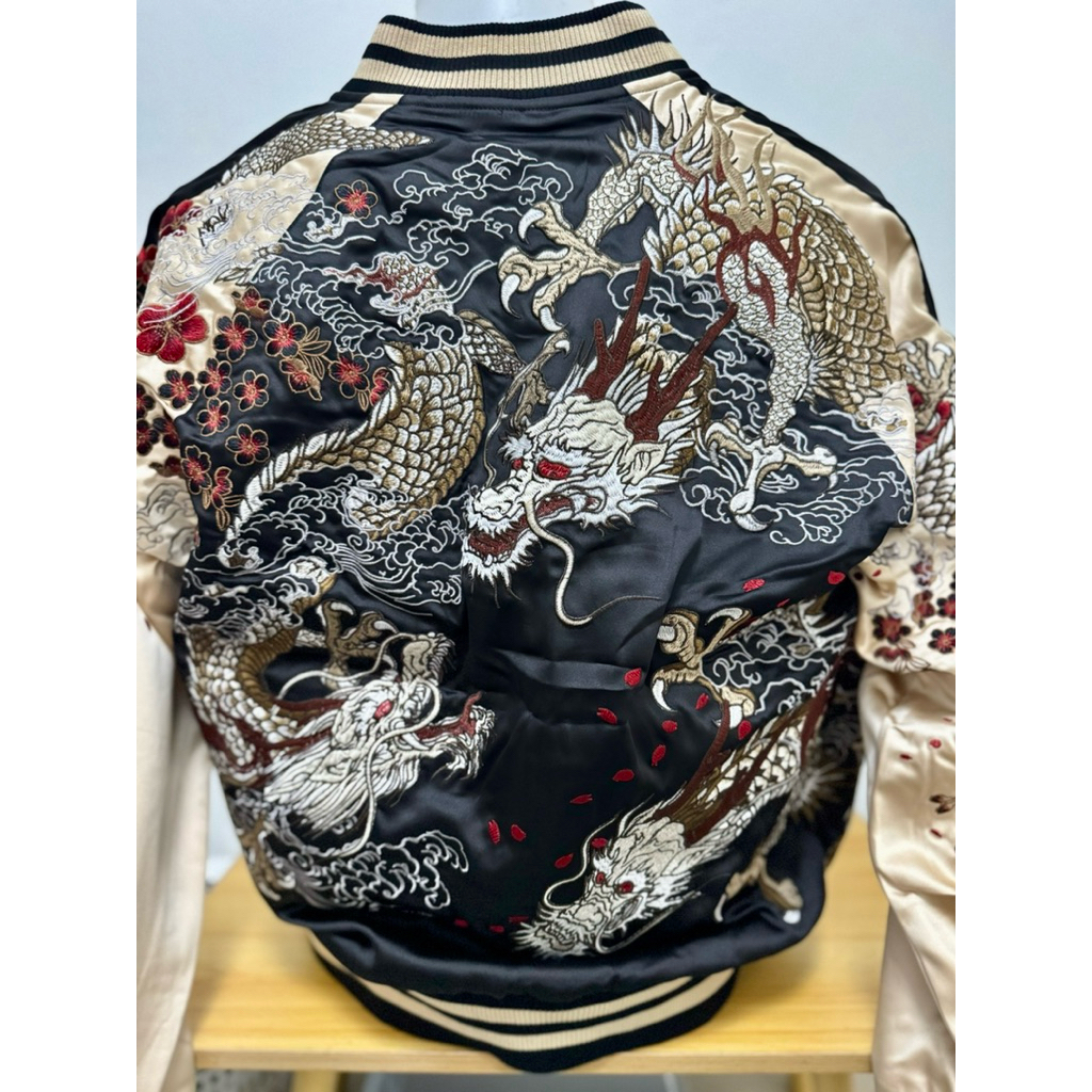 sukajan jacket เสื้อปักลายมังกร เสื้อแจ็คเก็ตญี่ปุ่น ซูกะจัน สุกะจัน