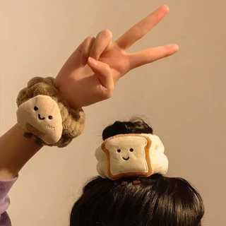 [F0706] สายรัดข้อมือ ที่คาดผมตุ๊กตา (เซท 2/3 ชิ้น) ผ้าคาดผมล้างหน้า