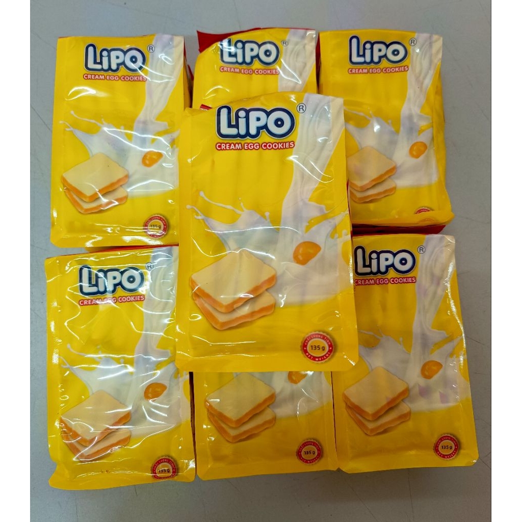 Lipo cream egg cookies