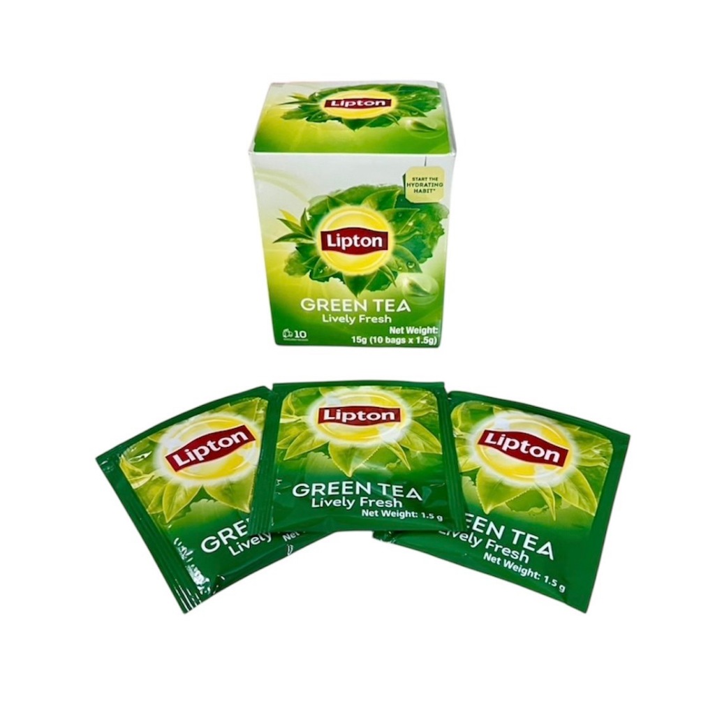 Lipton ลิปตัน Green Tea ชนิด ซอง 10 ซอง