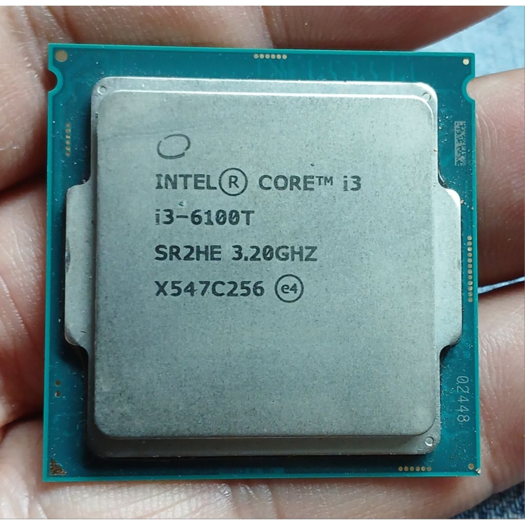 cpu core i3 6100T gen6 3.20ghz มือสอง สภาพสวย ใช้งานปกติ
