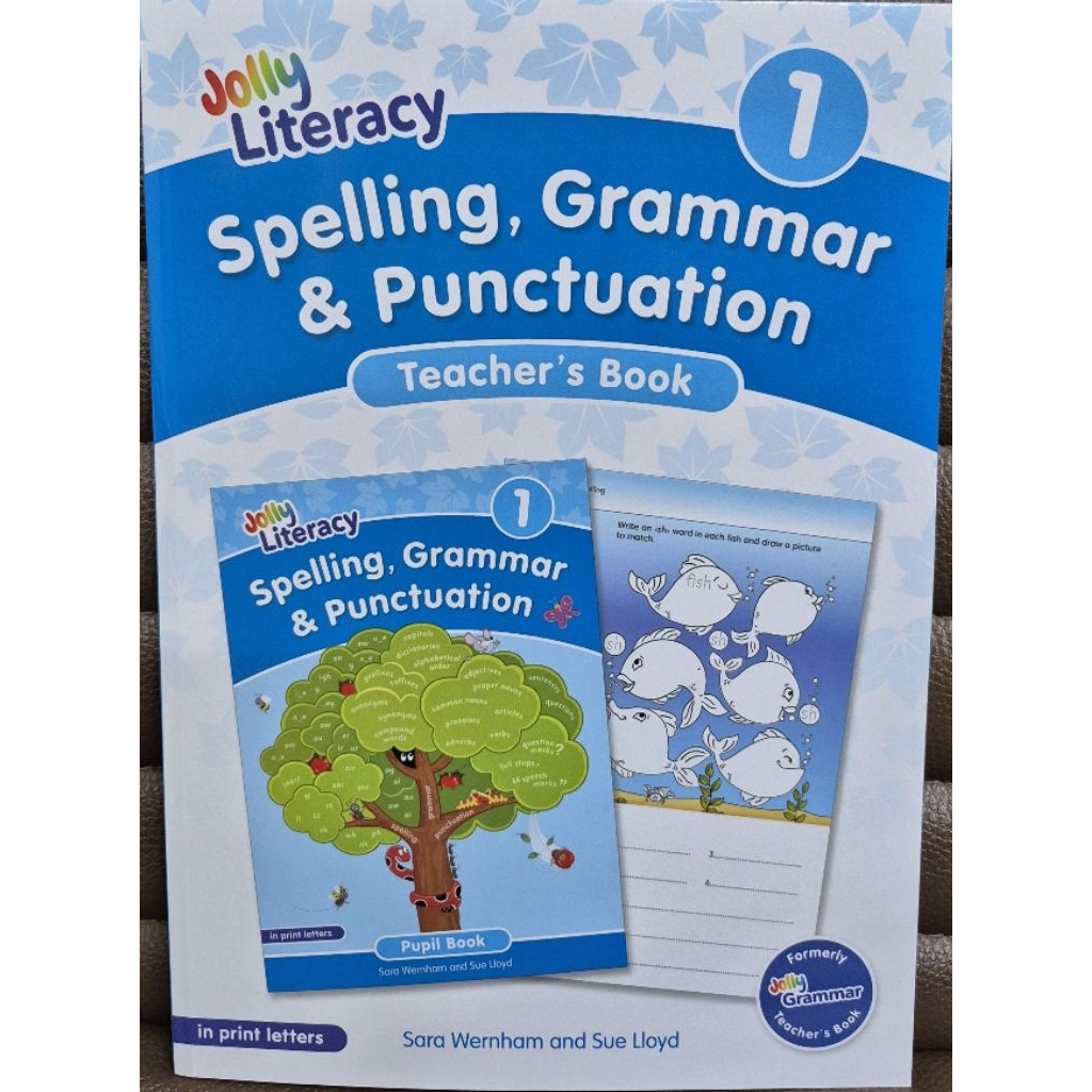 Teacher's Book 1: Spelling, Grammar & Punctuation: Jolly Literacy 1