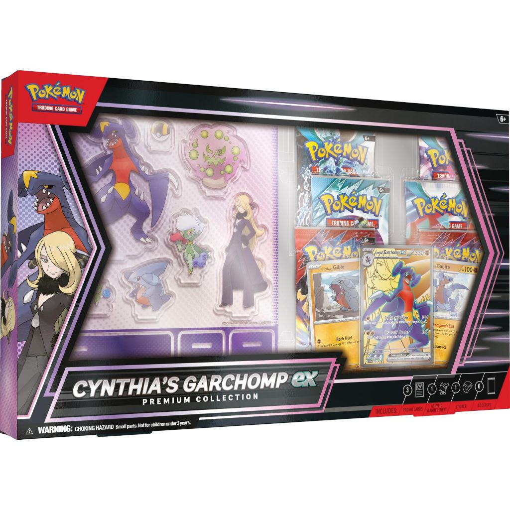 Pokemon Card "Cynthia's Garchomp EX Premium Collection Box" ENG Box