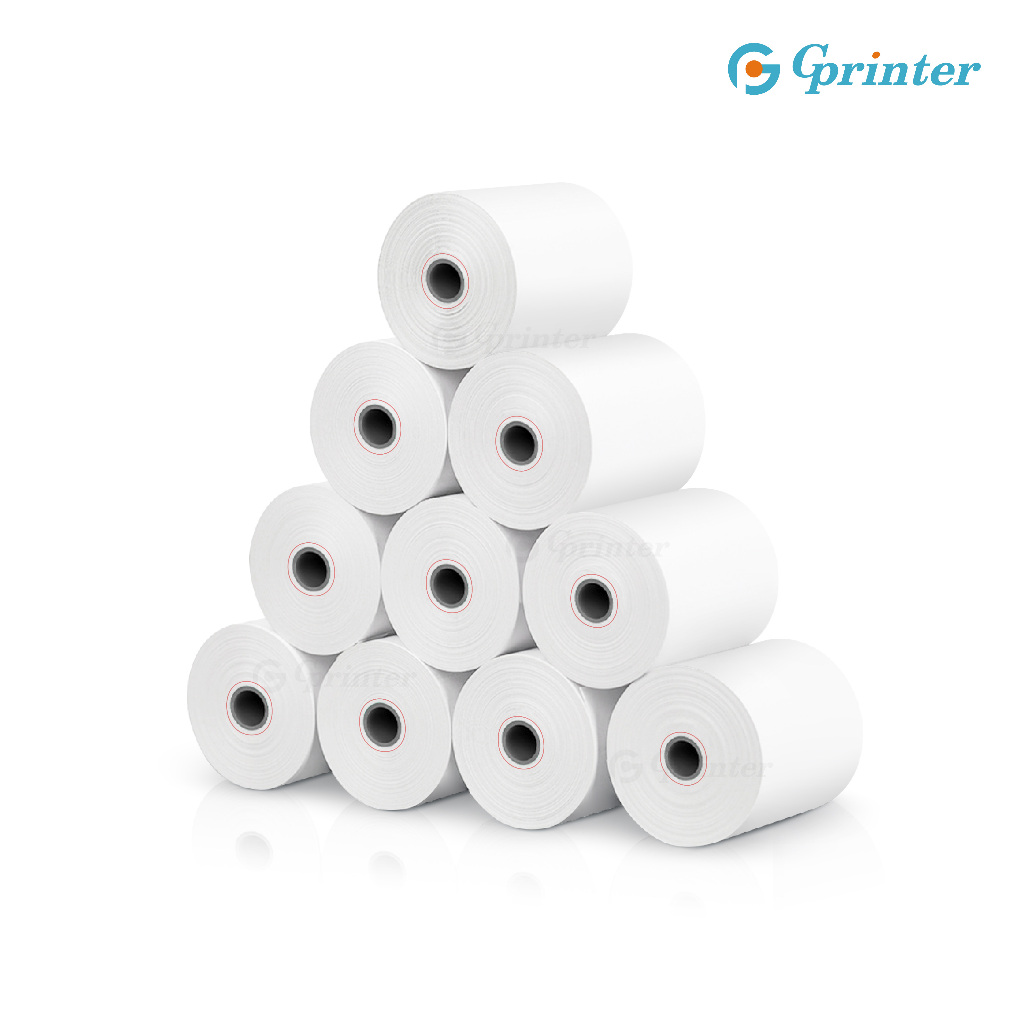 Gprinter กระดาษความร้อน 57x50 mm 2ม้วน กระดาษใบเสร็จ พิมพ์ใบเสร็จ บิล Thermal Paper - รูปที่ 7