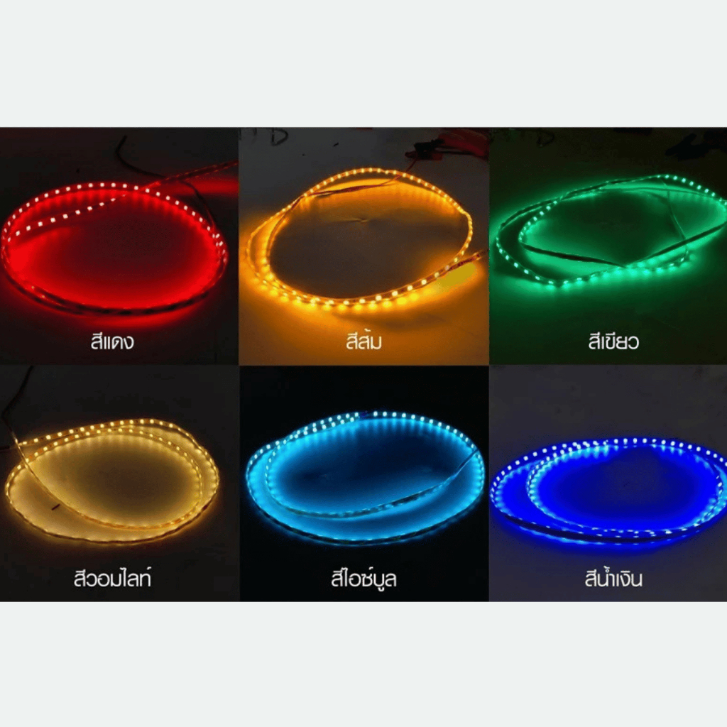 ไฟมะรุมความยาว 90 ซม. ไฟตกแต่งรถยนต์ ไฟเส้น ไฟดอกลำโพง - รูปที่ 2