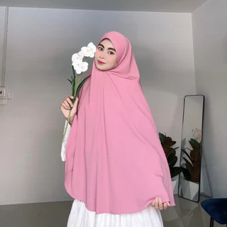 Hijab รุ่นกุลลียะห์ติดมุก มีคาง ยาวปิดข้อมือ พร้อมส่ง