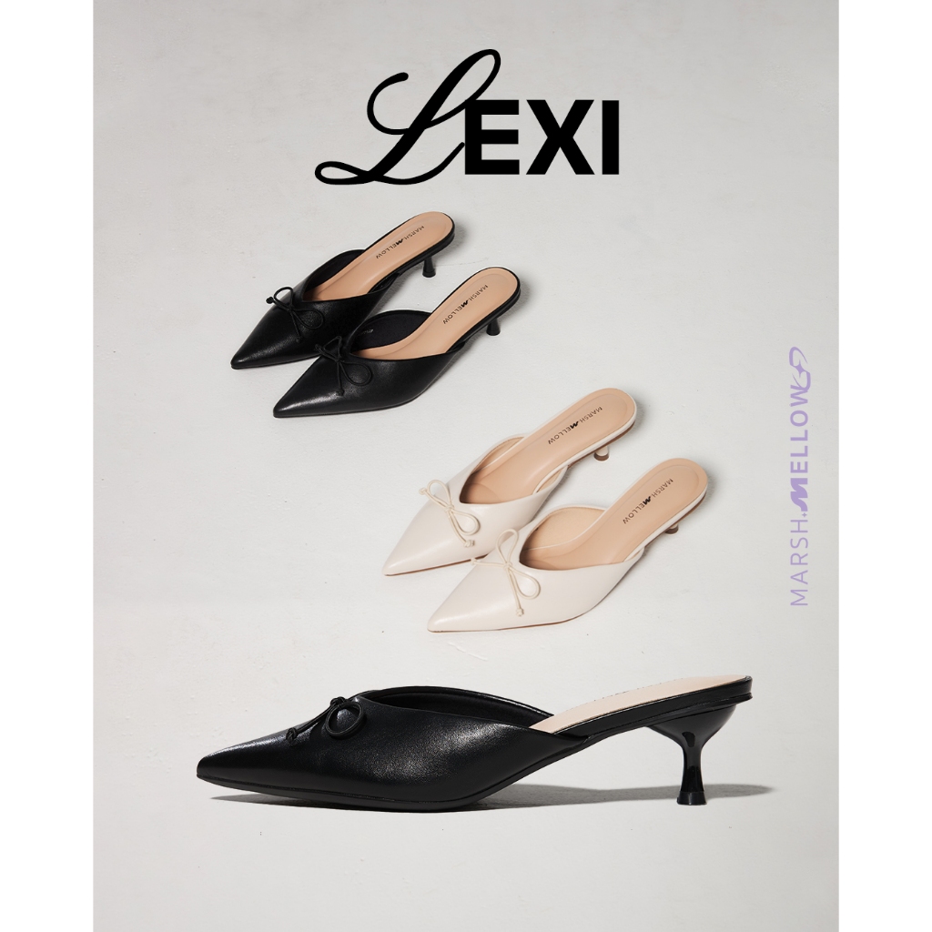 LEXI HEELS - MARSHMELLOW รองเท้าส้นสูง 1.5 นิ้วพื้นนุ่ม