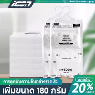 พร้อมส่ง🌲ถุงดูดความชื้น ดูดกลิ่นอับ พร้อมที่แขวน ใช้งานง่าย ขนาดถุงละ 100 กรัม