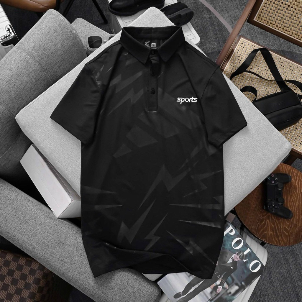 พร้อมส่ง! เสื้อกีฬาสปอร์ตคอปก SPORTS เสื้อบอล มีครบไซส์ผ้านิ่มใส่สบายใส่ออกกำลังกาย ระบายความร้อนได้ดี