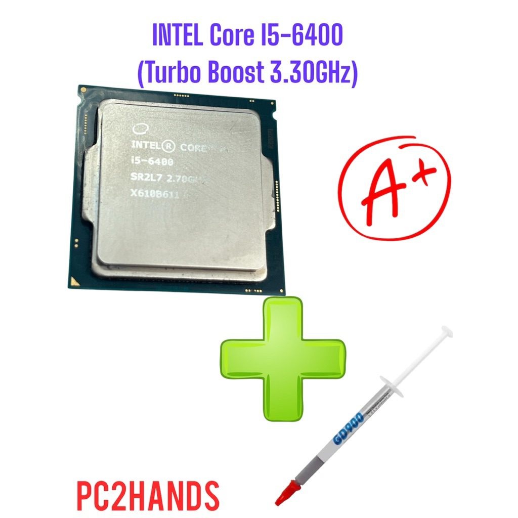 Intel® Core™ i5-6400  socket 1151 4คอ 4เทรด LGA1151 มือสอง เกรดเอ พร้อมส่ง ร้านไทย ส่งของไวมาก