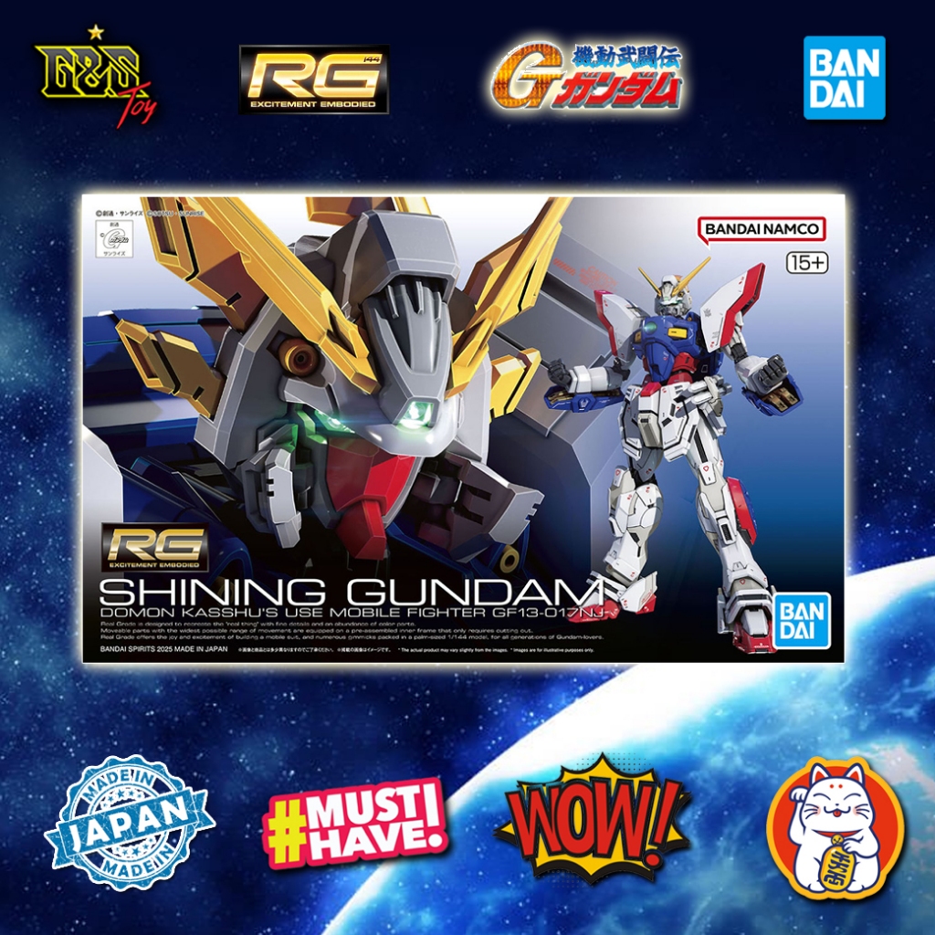 RG Shining Gundam จากภาค G Gundam