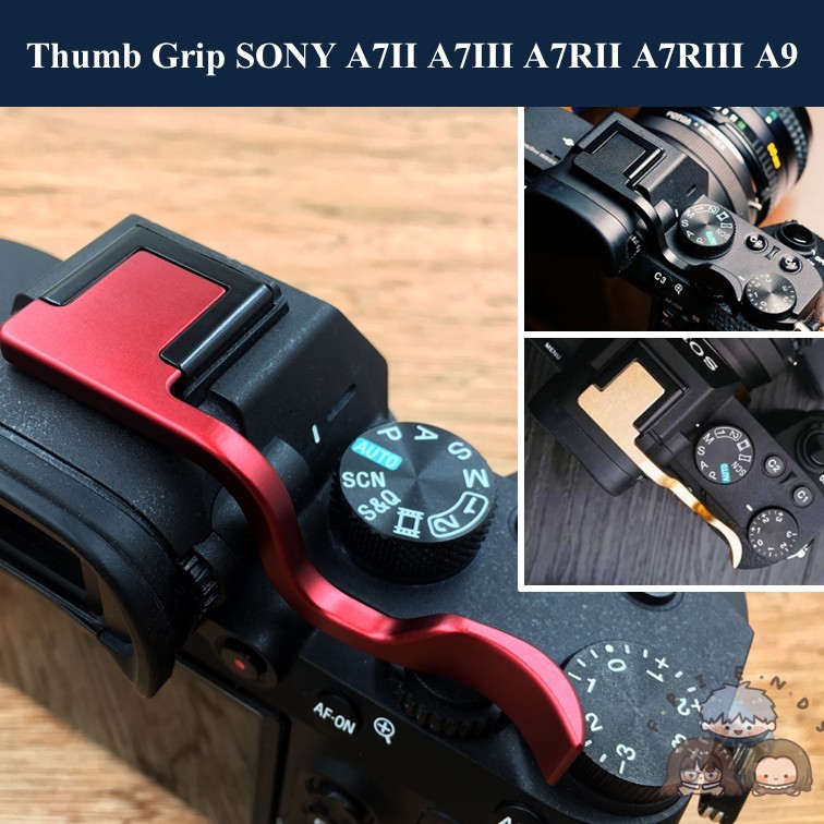 Thumb Grip สำหรับ SONY A9 A7III A7RIII A7II A7RII / SONY A9 A7M3 A7RM3 A7M3 A7RM2 Thumb grip / A7M2 