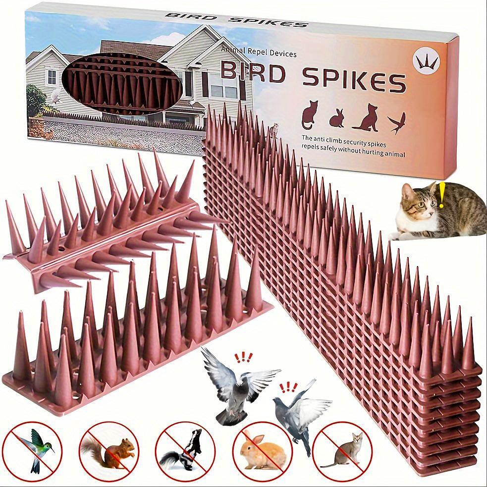 เครื่องไล่นก – แพ็ค 12 43x3x4 ซม. พลาสติกป้องกันไฟฟ้าสถิตย์ Anti Bird Spike Repellent – โปรปัง