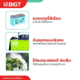ถังพ่นยาแบตลิเธี่ยม Limited 2024 Nakita 12ลิตร 9-BARก้านทองเหลือง-แบตใหญ่ แถมฟรี!!หัวพ่น x4หัว ถังพ่นยาไฟฟ้า ถังพ่นยาแบต