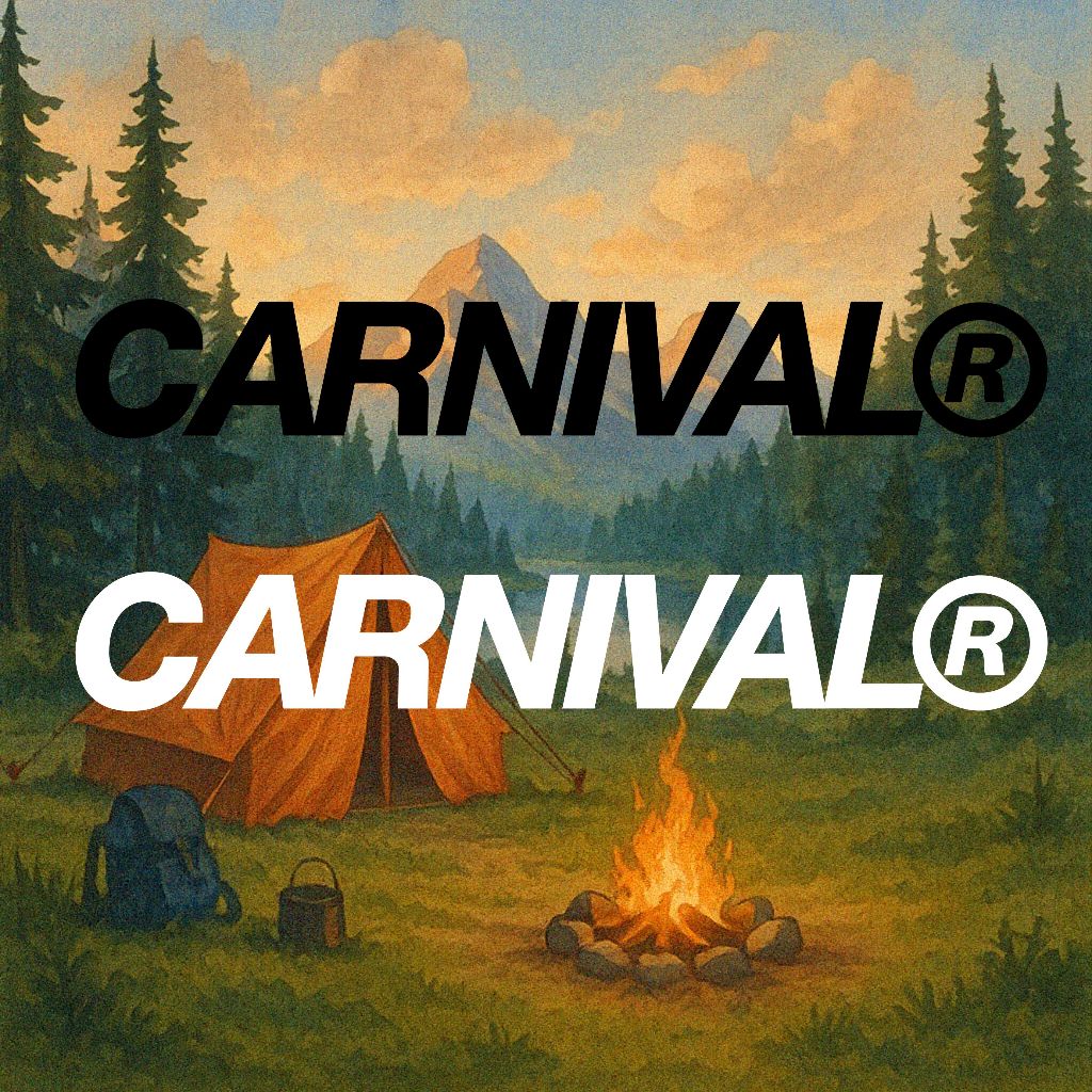 สติ๊กเกอร์ไดคัท CARNIVAL@ แปะได้ทุกอย่าง