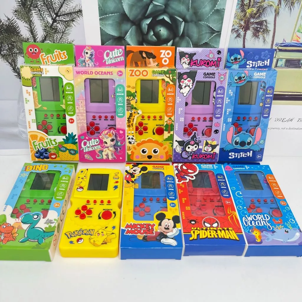 เกมส์กดยุค90 เกมกด เกมจอย เกมพกพาTetris ของเล่นเด็ก หลายน่ารักทันสมัย