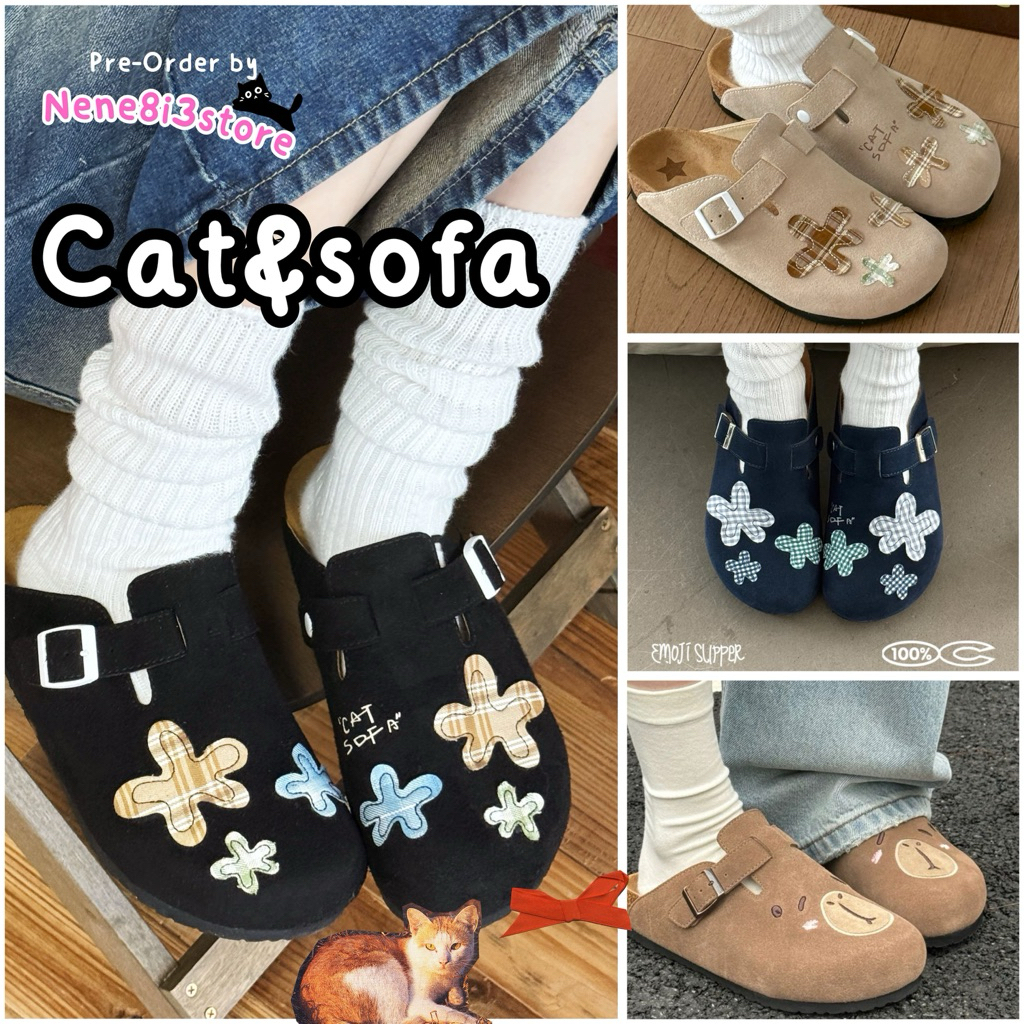 พรีออเดอร์ 15-20 วัน รองเท้า เเคท&โซฟา Birkenstocks  แท้💯