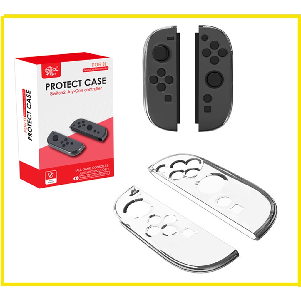 Nintendo Switch 2 case joy-con สวิตช์ 2  caseคริสตัลซ้ายและขวา คริสตัลแยกส่วน พีซี caseแข็งป้องกัน