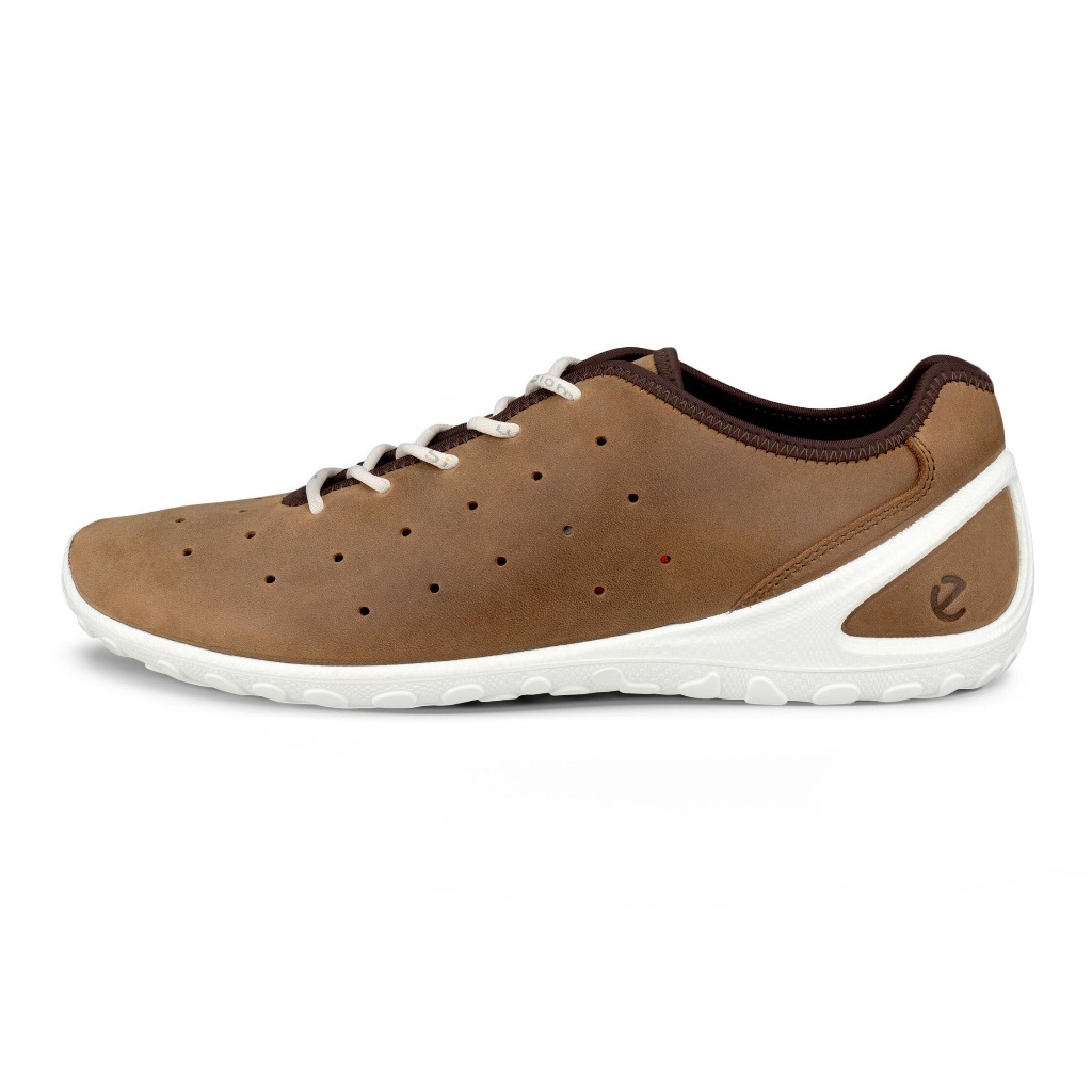 ECCO POC รองเท้าผ้าใบผู้ชายรุ่น BIOM EVERY DAY สีน้ำตาล