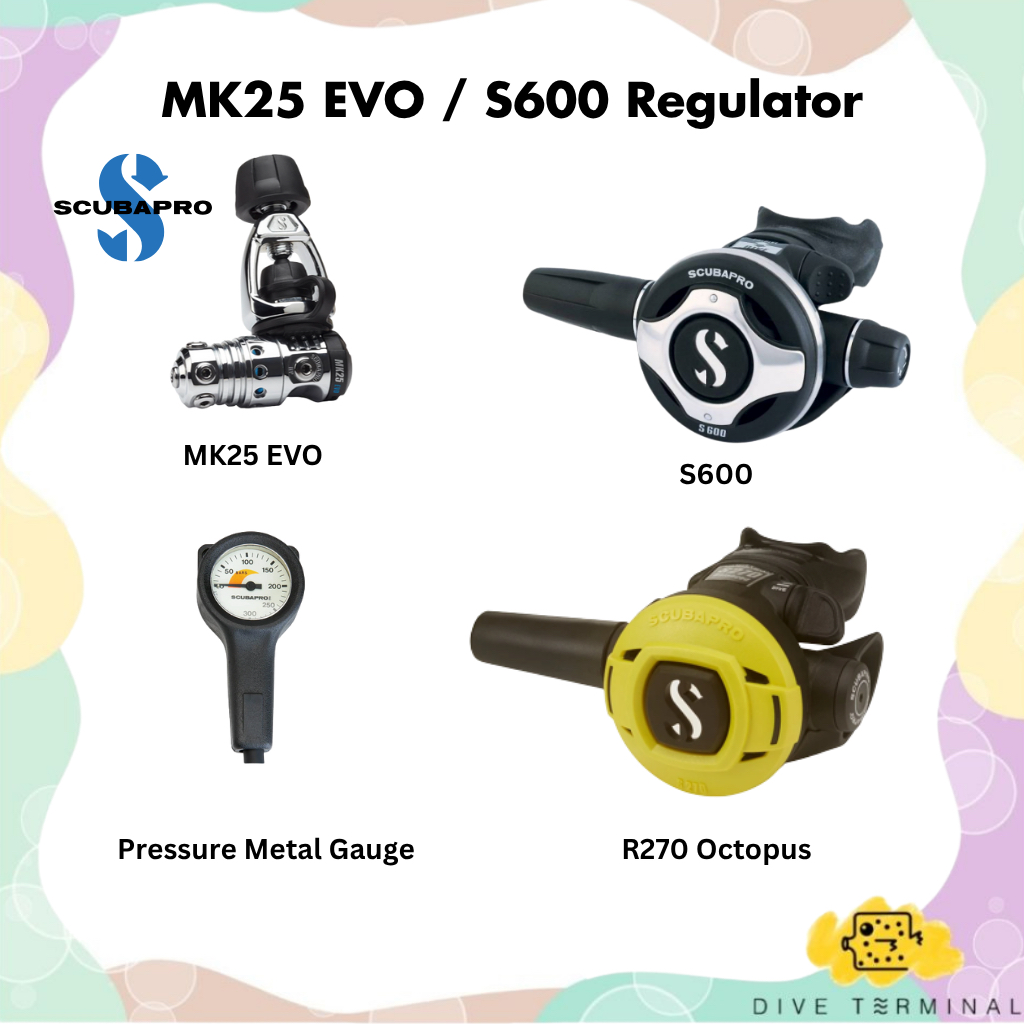 Scubapro - MK25 EVO / S600 Regulator