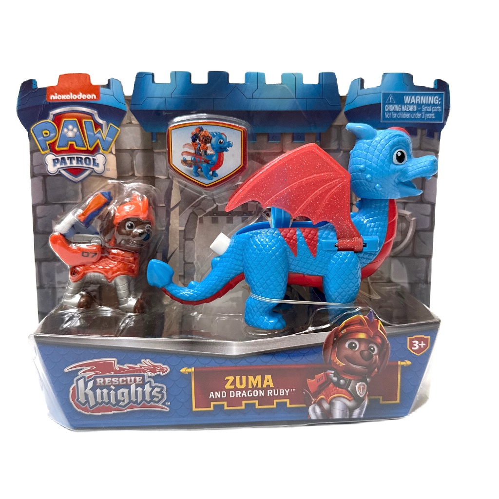 PAW PATROL ของเล่นทีมอัศวิน Rescue Knight Hero Pups-Zuma Collection
