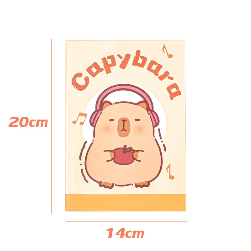 ❤สมุดบันทึก (มีเส้น) สมุดโน๊ต ขนาด A5ลายการ์ตูนน่ารัก 1แพ็ค5เล่ม อุปกรณเครื่องเขียน - รูปที่ 6