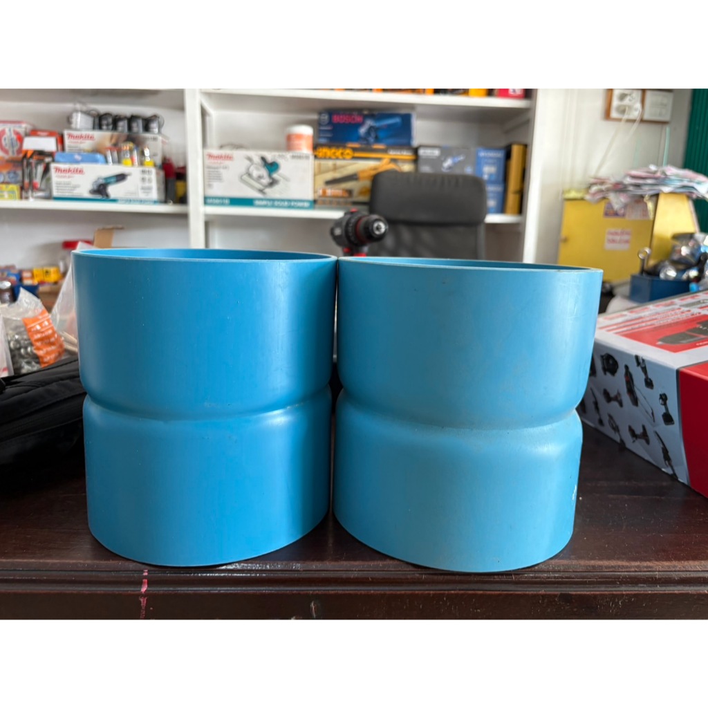 ต่อตรง6นิ้ว ข้อต่อท่อPVC 6นิ้ว ทำมือ pvc5 pvc8.5