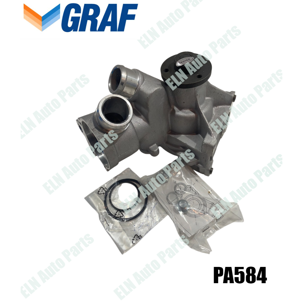 ปั๊มน้ำ (water pump) BENZ W140 S280 300E S320 2.8 ปี 1991, S320, 320SE 3.2 ปี 1993