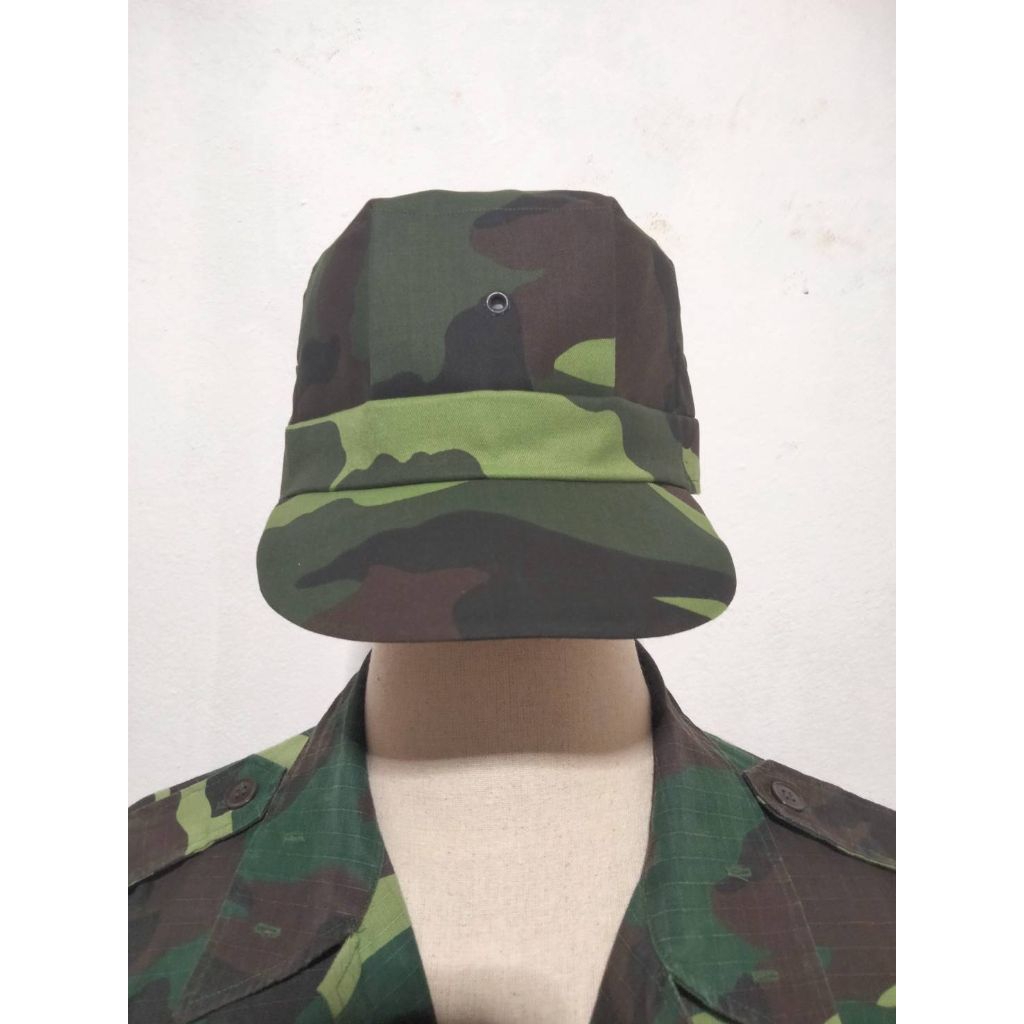 No.61 Vintage Vietnam People's Army K07 Camo Cap 🇻🇳🇻🇳หมวกลายพรางK07กองทัพประชาชนเวียดนาม