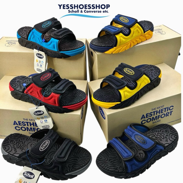 สินค้าพร้อมส่ง รองเท้าScholl  รุ่นCYCLONE 955 มี 6 สี เบอร์ 36 - 44 สินค้าลิขสิทธ์แท้จากบริษัทสกอลล์