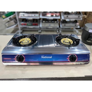[เตาแก๊สหัวคู่] สแตนเลสหนา ประหยัดแก๊ส National รุ่น N-652 ของเเท้ ทนทานไร้สนิม สแตนเลส 304 ไฟแรงประหยัดแก๊ส