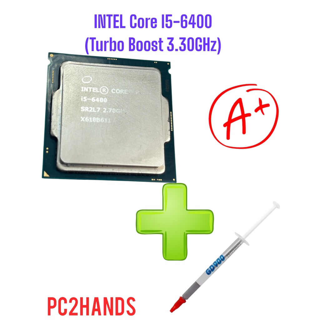 Intel® Core™ i5-6400  socket 1151 4คอ 4เทรด LGA1151 มือสอง เกรดเอ พร้อมส่ง ร้านไทย ส่งของไวมาก