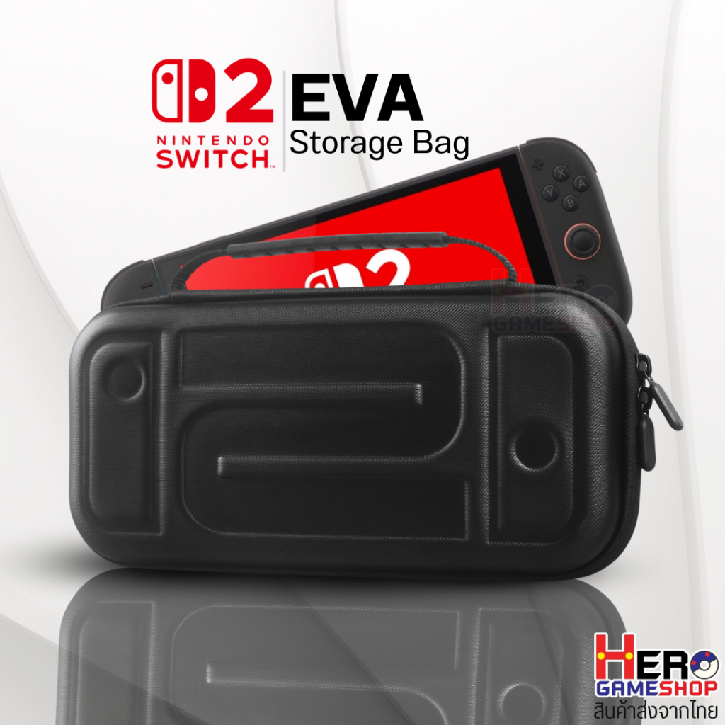 [Switch2]  Z  EVA Bag กระเป๋าใส่เครื่อง Switch2 🕹️ออกแบบมาเพื่อ ปกป้องเครื่อง และอนาลอค ทนทาน จุได้เยอะ 🕹️พร้อมส่งจากไทย