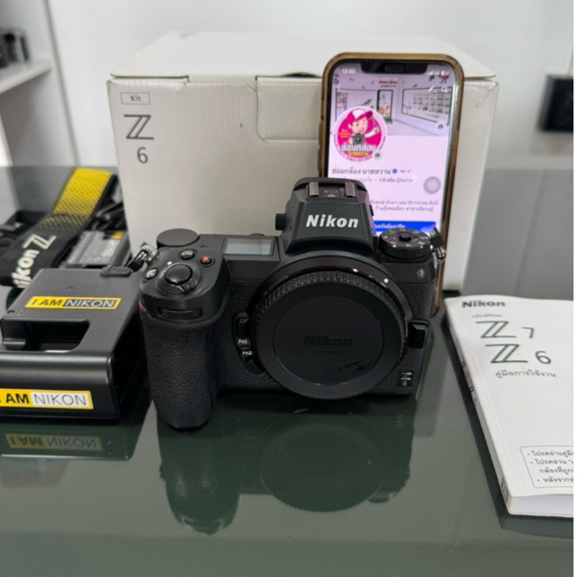 Nikon Z6 Body กล้องมือสอง อดีตประกันศูนย์ ซัตเตอร์ 78xxx สภาพโดยรวมยังสวย