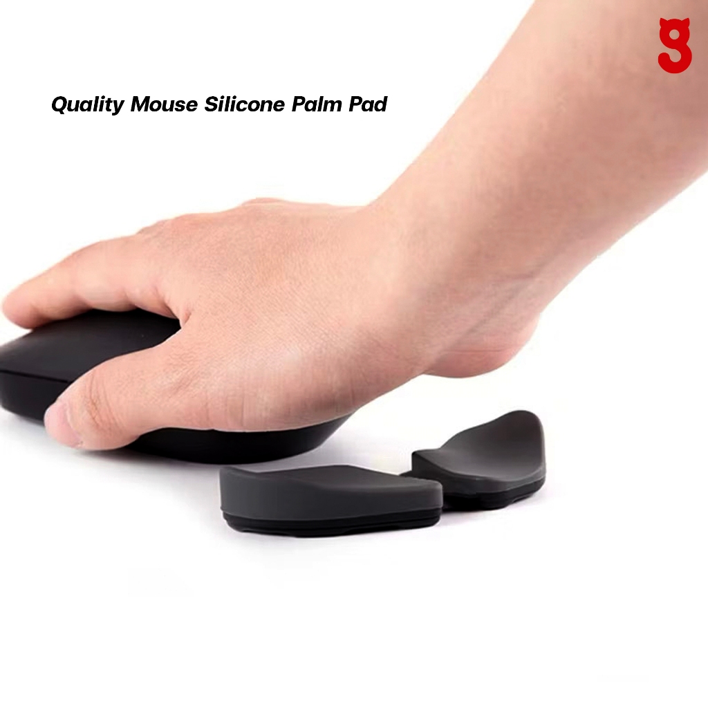 (พร้อมส่งจากไทย) แผ่นรองข้อมือ สำหรับเม้าส์ Ergonomic Wrist Rest super smooth classic plam - รูปที่ 3