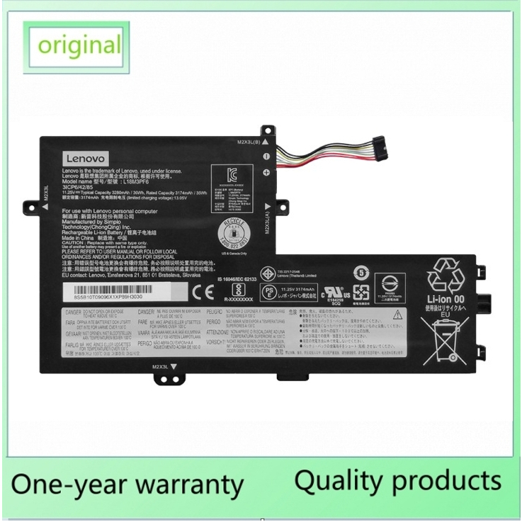 แบตเตอรี่แล็ปท็อป L18m3pf7 2 Ff สำหรับ Lenovo S340-14 S340-15 C340-15Iil L18m3pf6 L18l3pf3 L18c3pf7