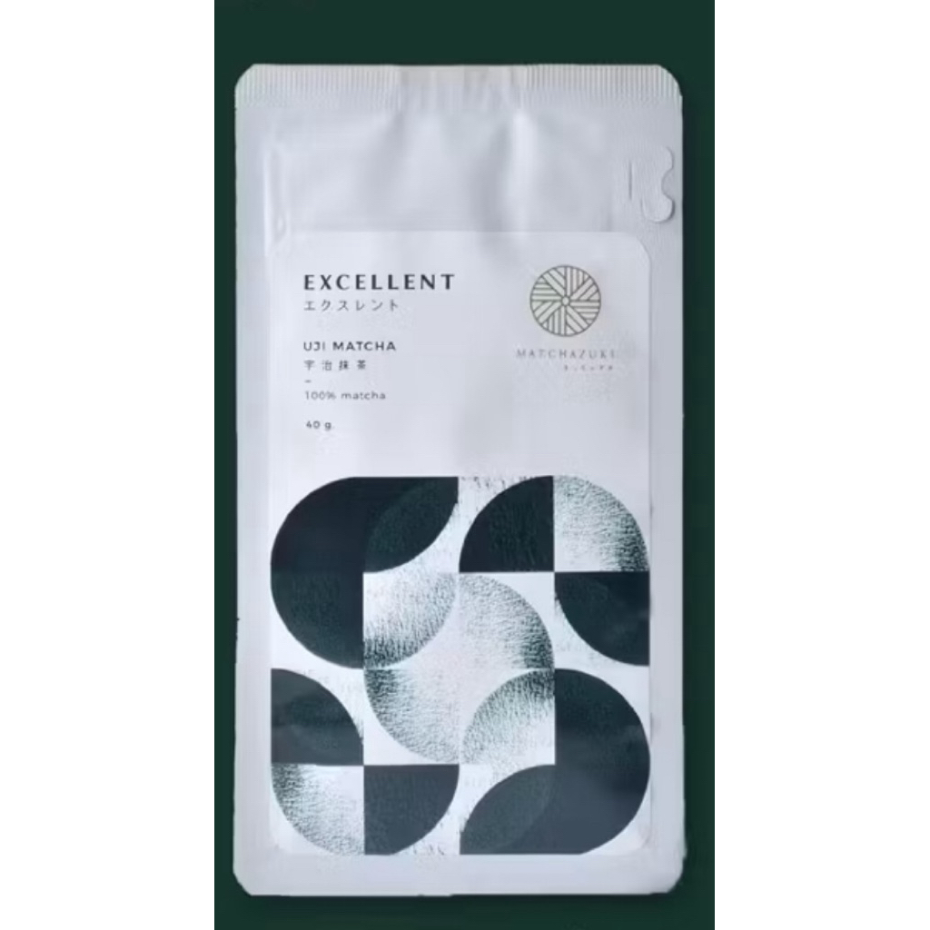 MATCHAZUKI ผงชาเขียวมัทฉะพรีเมี่ยมจากญี่ปุ่น | เกรด MEDIUM   | EXCELLENT ขนาด 40g