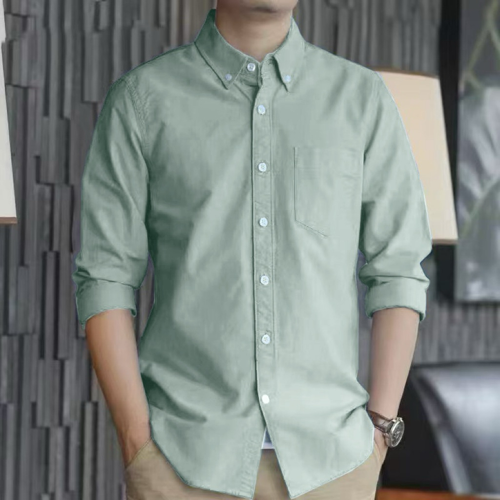 เสื้อเชิ้ตแขนยาวผู้ชาย เสื้อเชิ้ตทำงาน