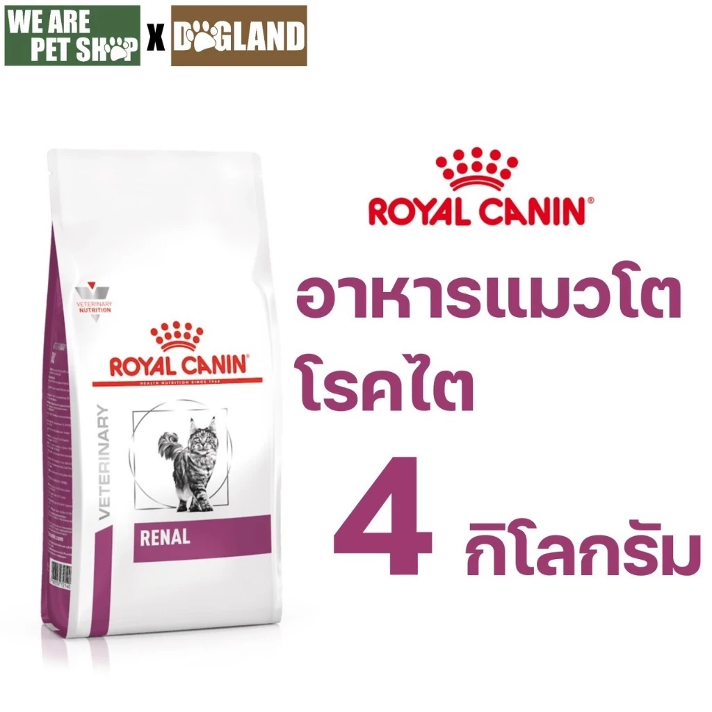 Royal Canin Vet Cat 4 kg Renal แมวโรคไต