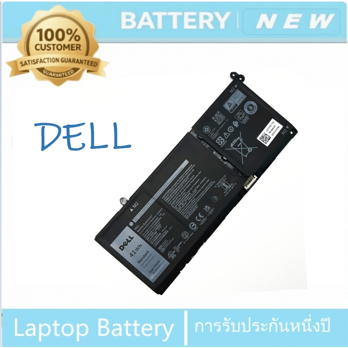 แบตเตอรี่ HAOSI สำหรับ Dell G91j0 Inspiron 5518 5418 5415 5515 7415 แบตเตอรี่แล็ปท็อป แบตเตอรี่แล็ปท