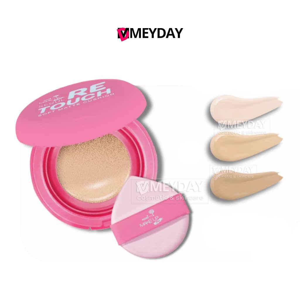 Nami Make Matte Cushion นามิ เมค อัพ โปร โซล รีทัช ซอฟต์ แมตต์ คุชชั่น 12g