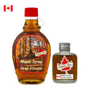 สินค้าล็อตใหม่ Turkey Hill Maple Syrup l เทอคี ฮิลเมเปิล ไซรัป ของแท้ 30ml.