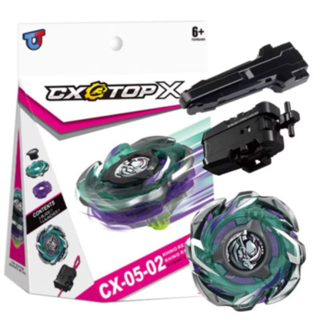 (พร้อมส่ง)เบย์เบลดX Cx-05-02โลหะคุณภาพสูง ตีกระจาย มาพร้อมชู๊ทสุดมันส์ มีให้เลือกหลายแบบ