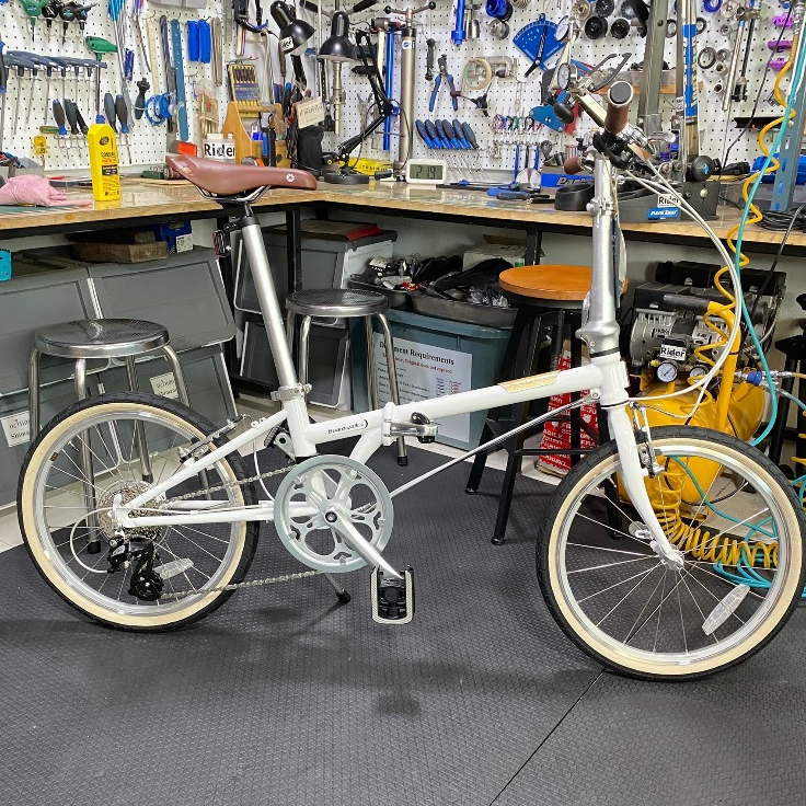 DAHON Boardwalk D8 ล้อ 20"406 โครโมลี่ ท่อกลม วินเทจ รถพับ BW folding bike ดาฮอน จักรยานพับ