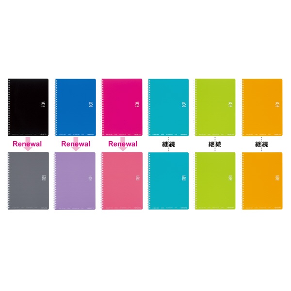 KOKUYO ● CAMPUS SOFT RING สมุดโน๊ตรุ่นใหม่ สันห่วงนิ่ม ใช้งานง่าย ขนาด A5