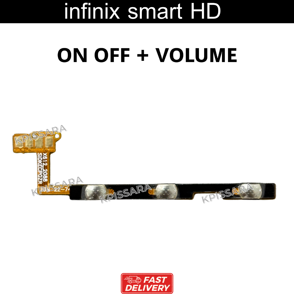 สวิต แพรปุ่มสวิต infinix smart HD เปิด ปิด  เพิ่มเสียง ลดเสียง  infinix smart HD อะไหล่มือถือ