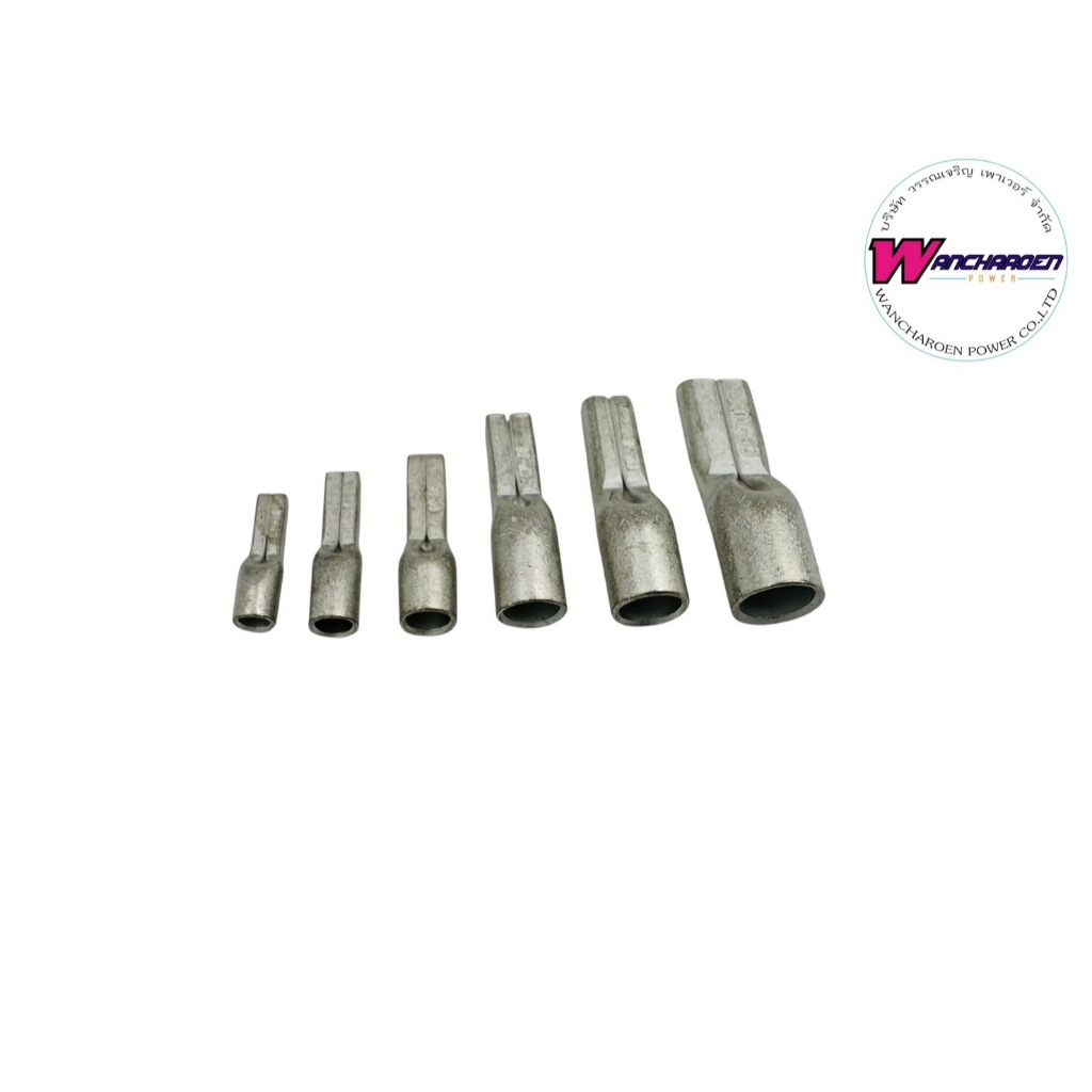 Pin Terminal Bimetal อะลูมิเนียม ทองแดง หางปลาแบบเข็มเข้าสายอะลูมิเนียมปลายทองแดง