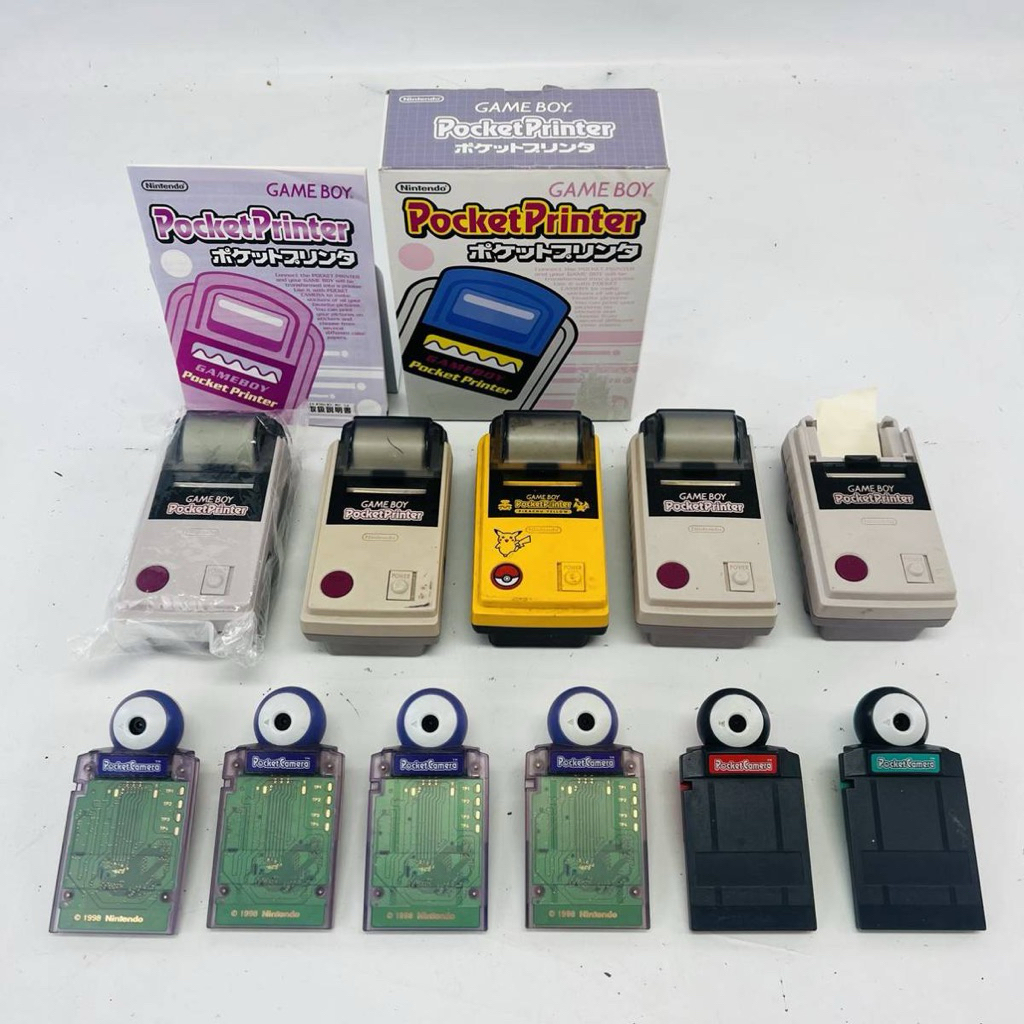 Game boy Pocket Camera กล้องสำหรับเกมบอย และ pocket Print Gameboy เกมบอย GB PGB GBC GBA ของแท้
