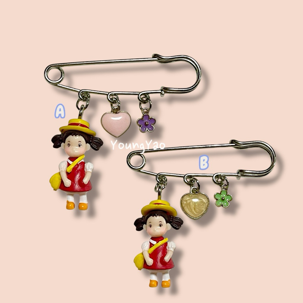 T0T0R0 Little Sister M e i Brooch