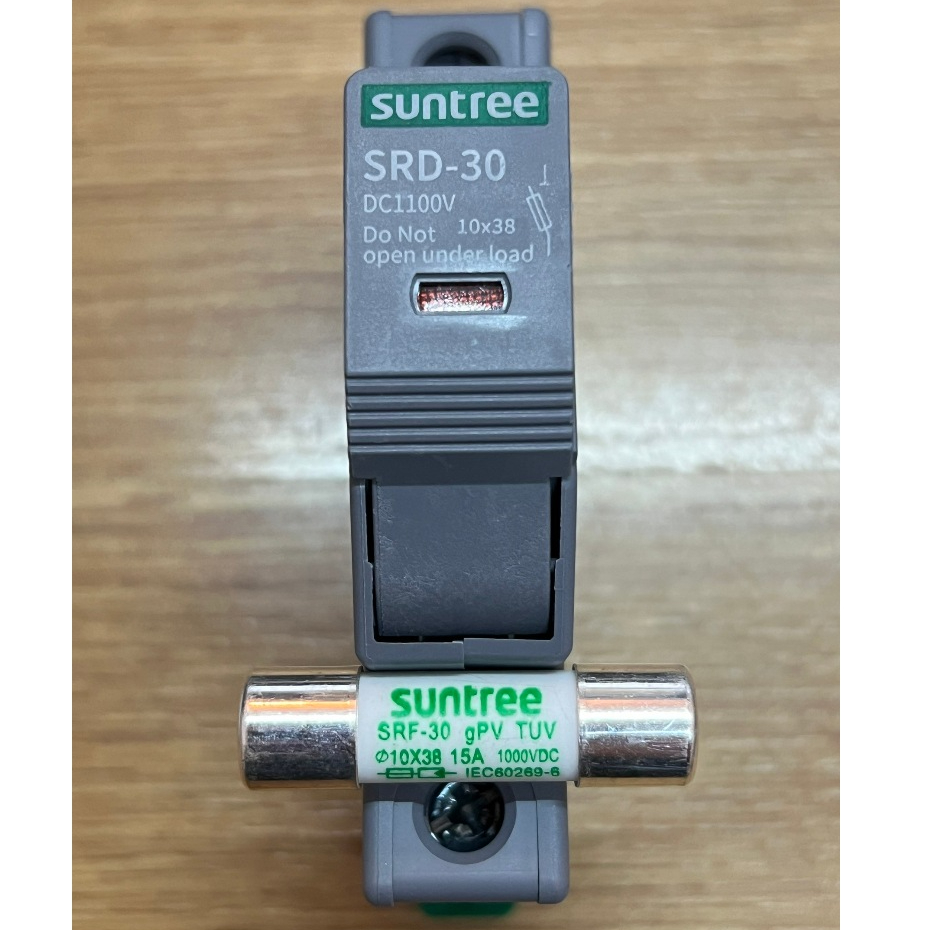 ฟิวส์ FUSE DC 10x38 1000v 15A / 20A/ 30A ของ SUNTREE